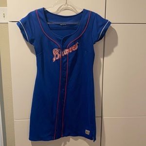 Atlanta braves jersey dress S